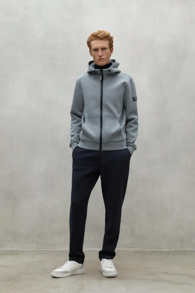 Men Grey Agadir Sweatshirt Ecoalf Sweatshirts