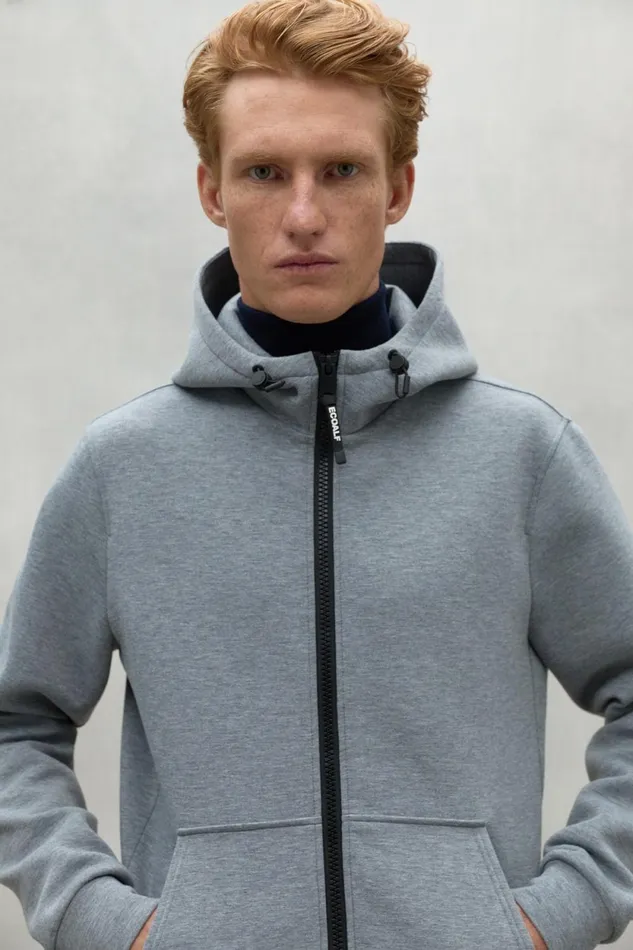 Men Grey Agadir Sweatshirt Ecoalf Sweatshirts