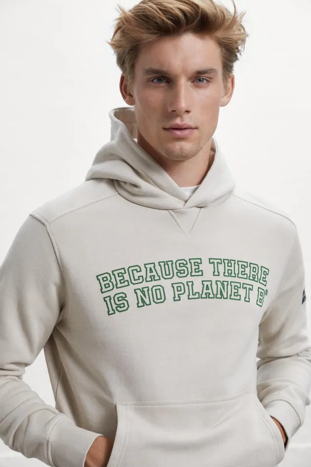 Men Grey Guethary Sweatshirt Ecoalf Sweatshirts