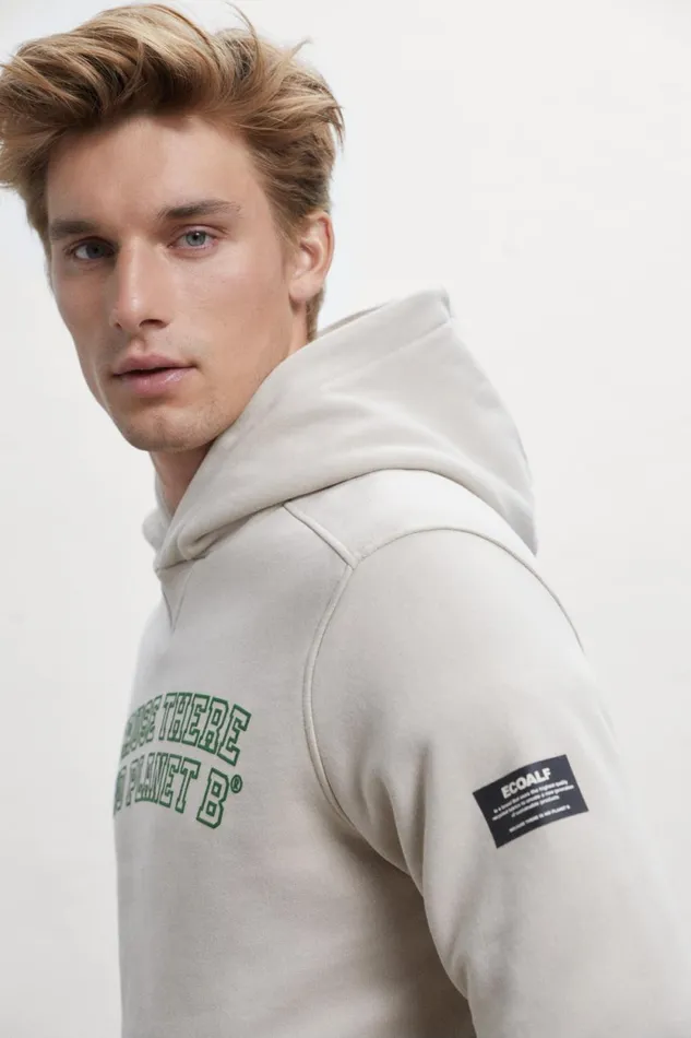 Men Grey Guethary Sweatshirt Ecoalf Sweatshirts