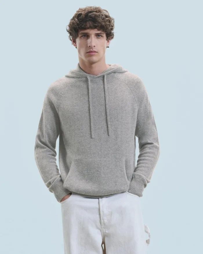 Men Hoodies From Future Lightweight Oversized Hoodie Sweater Navy