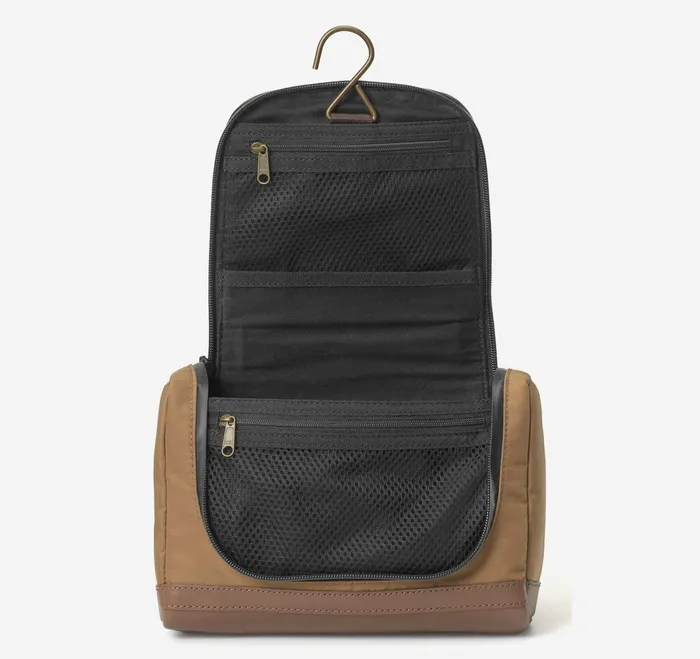 Men Hudson Waterproof Travel Kit Cognac JohnstonandMurphy Travel Accessories Men Hudson Waterproof Travel Kit Cognac JohnstonandMurphy Travel Accessories