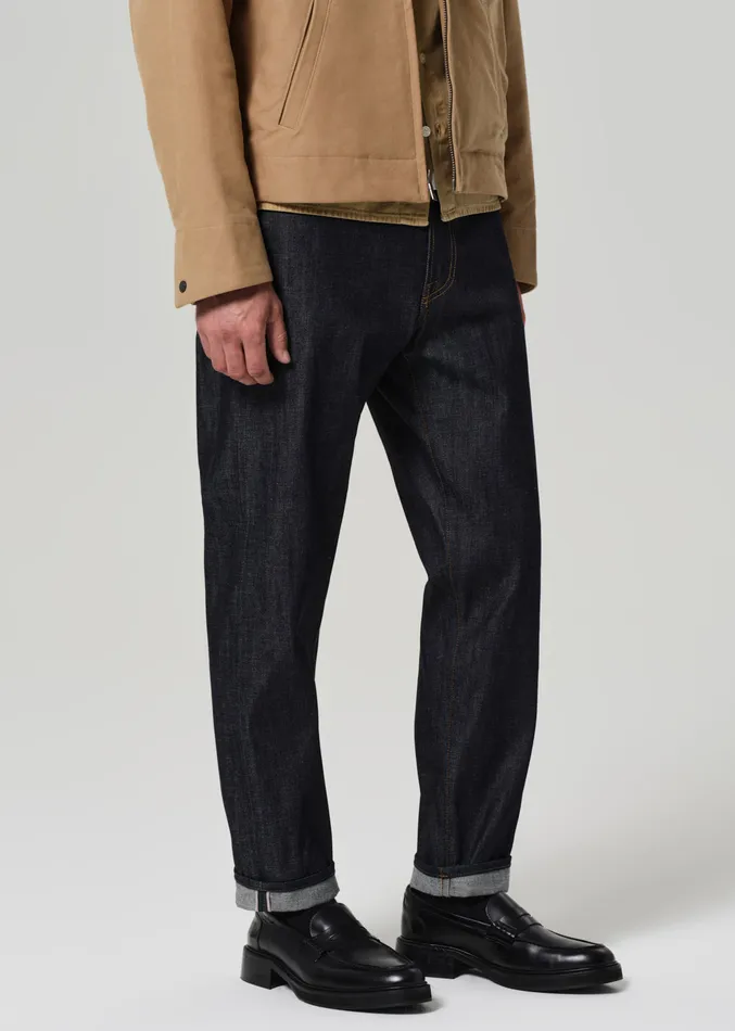 Men Jeans Citizens Of Humanity Ando Relaxed Japanese Selvedge In Raw Selvedge