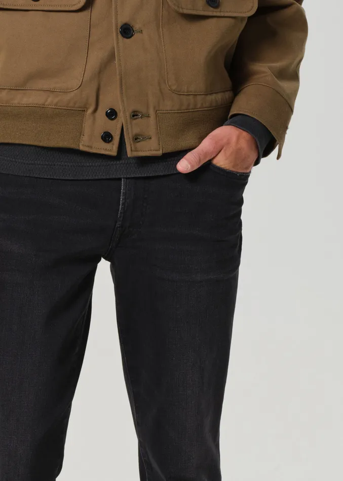 Men Jeans Citizens Of Humanity Gage Slim Straight Perform In Dark Storm