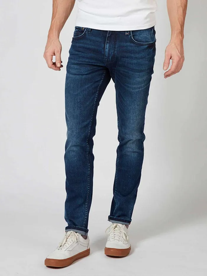 Men Jeans Petrol Industries Nolan Narrow Jeans Dark Blue