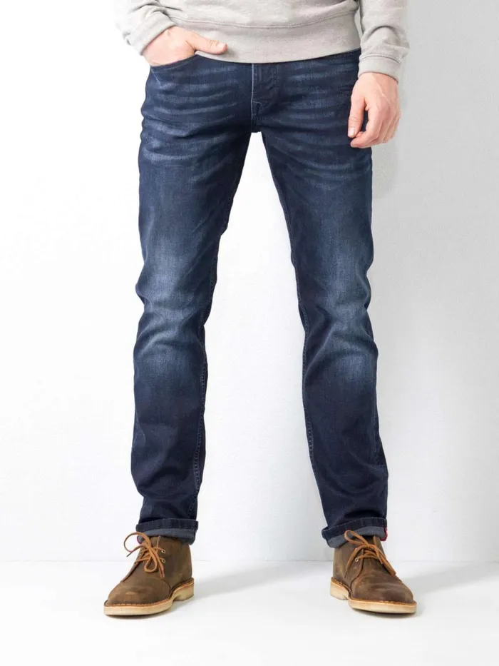 Men Jeans Petrol Industries Russel Regular TaperedFit Dark Faded