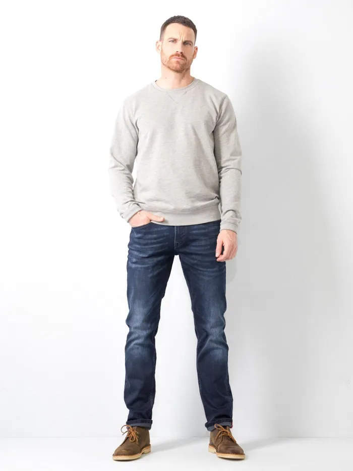 Men Jeans Petrol Industries Russel Regular TaperedFit Dark Faded