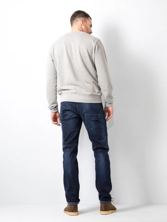 Men Jeans Petrol Industries Russel Regular TaperedFit Dark Faded