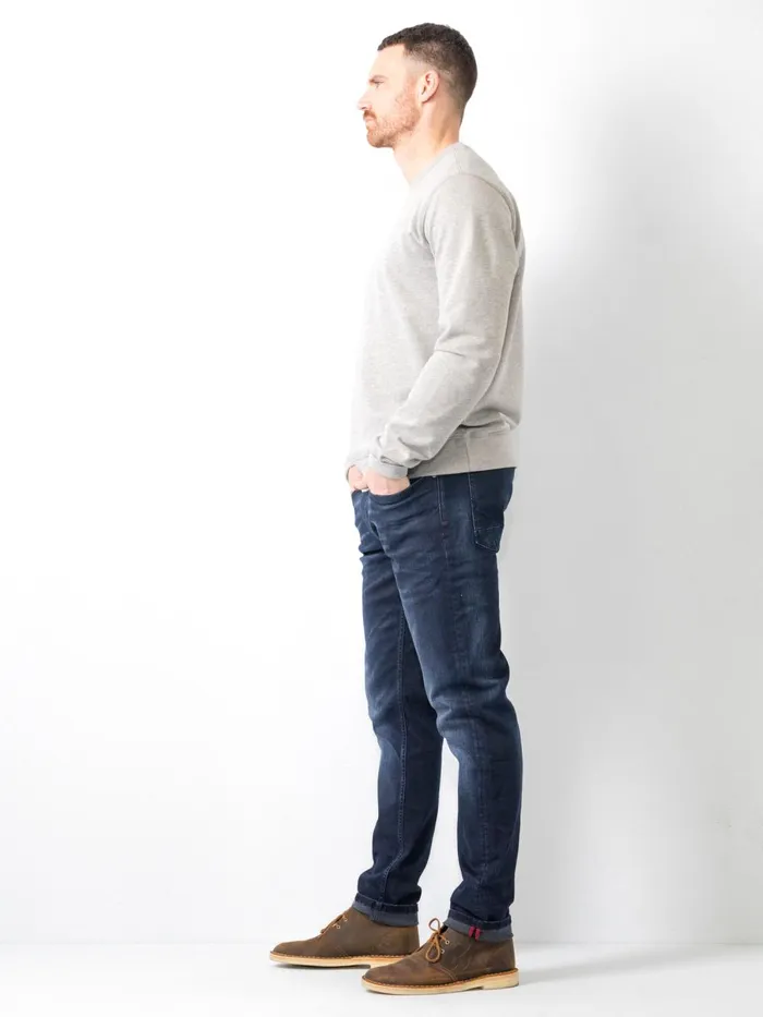 Men Jeans Petrol Industries Russel Regular TaperedFit Dark Faded