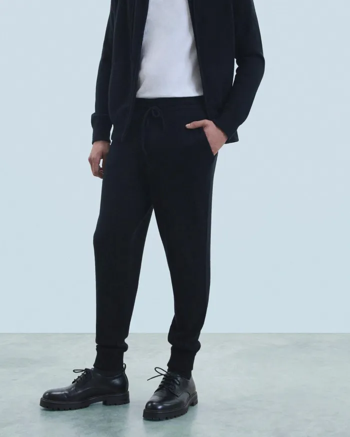 Men Joggers From Future Basic Straight Joggers Black