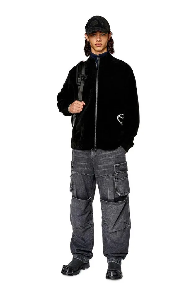 Men KTriajack Black Diesel Knitwear