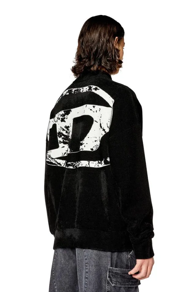 Men KTriajack Black Diesel Knitwear Men KTriajack Black Diesel Knitwear