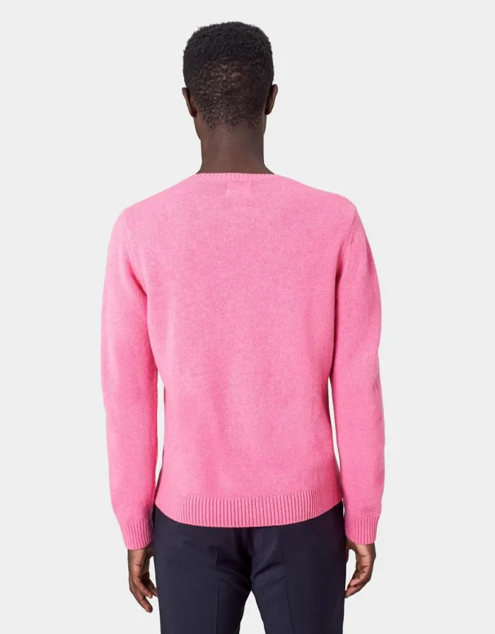 Men Knit Sweaters Colorful Standard Classic Merino Wool Crew Stone Blue