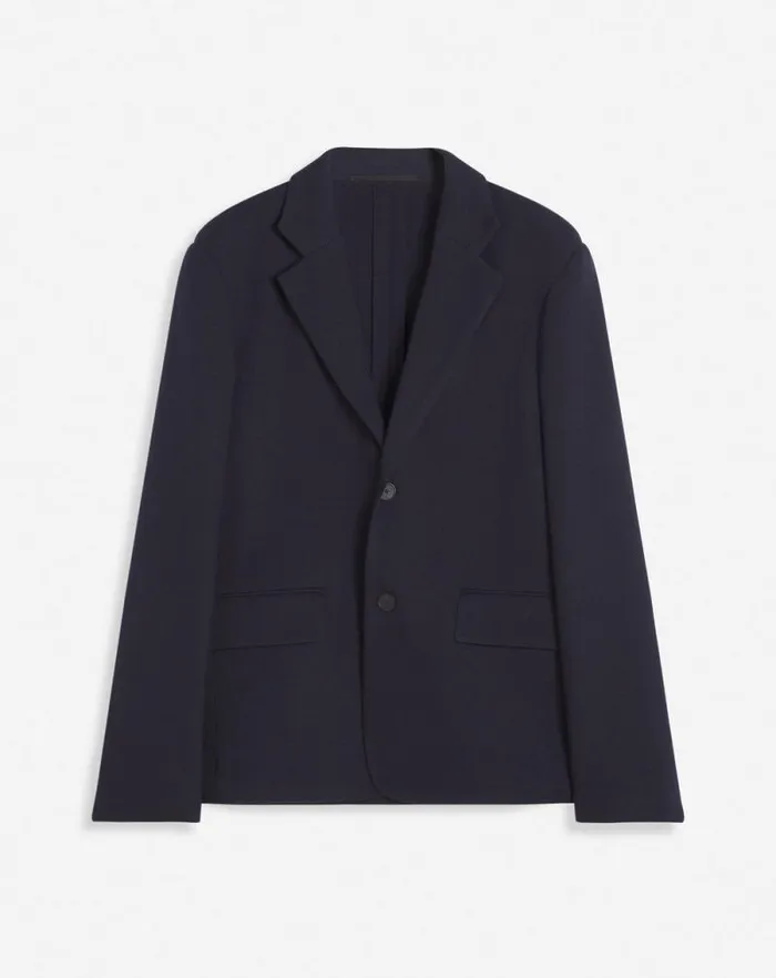 Men Lanvin Coats and Jackets Casual Singlebreasted Jacket Dark Navy Blue