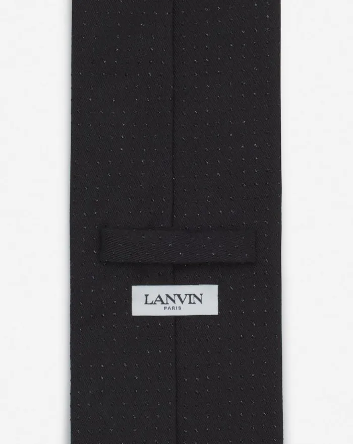 Men Lanvin Hats Lanvin Tie In Sparkly Satin Black Men Lanvin Hats Lanvin Tie In Sparkly Satin Black