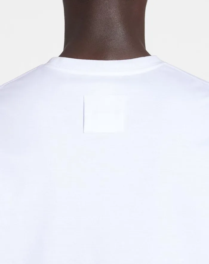 Men Lanvin Tshirts and Polos Lanvin Embroidered Tshirt Optic White Men Lanvin Tshirts and Polos Lanvin Embroidered Tshirt Optic White