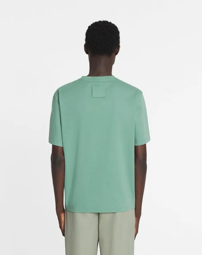Men Lanvin Tshirts and Polos Printed Tshirt Vert De Gris Men Lanvin Tshirts and Polos Printed Tshirt Vert De Gris