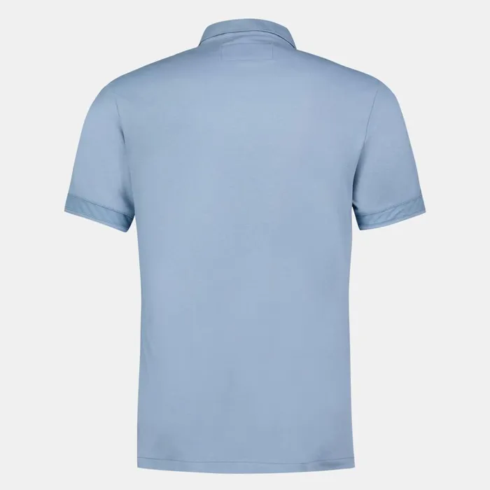 Men Le Coq Sportif Polos Shirts Coq D039or Polo Shirt Faded Denim