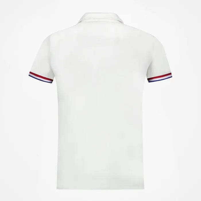 Men Le Coq Sportif Polos Shirts France039s Olympic Team Polo Shirt New Optical White Men Le Coq Sportif Polos Shirts France039s Olympic Team Polo Shirt New Optical White