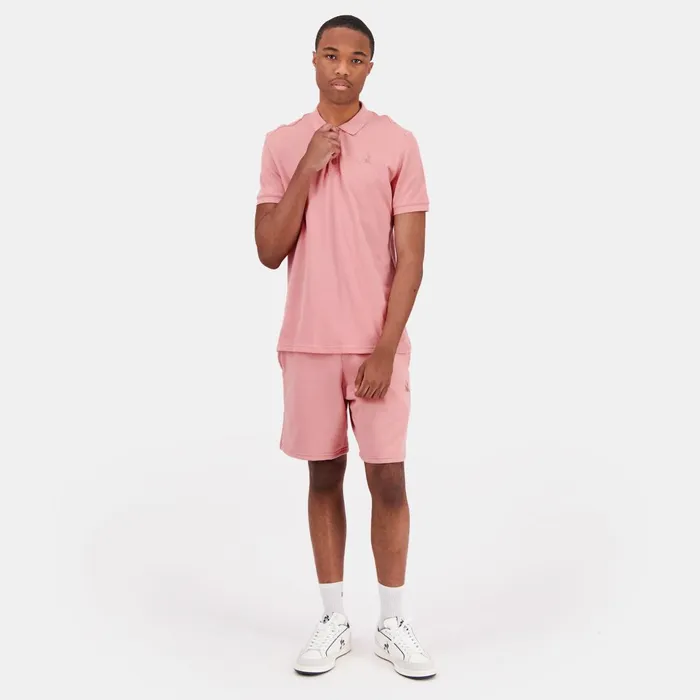 Men Le Coq Sportif Shorts Ton Sur Ton Shorts Rosette