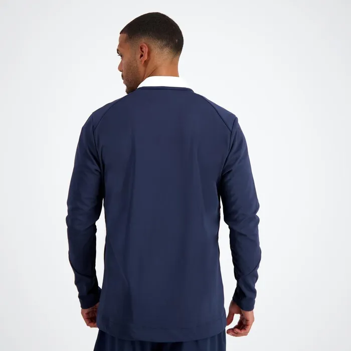Men Le Coq Sportif Sweatshirts Training ZipUp Sweatshirtshirt Dress Blues Men Le Coq Sportif Sweatshirts Training ZipUp Sweatshirtshirt Dress Blues
