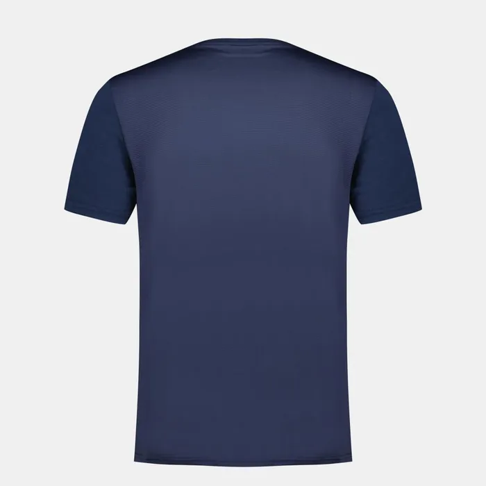 Men Le Coq Sportif Tshirts And Tops Tennis TShirt Dress Blues Men Le Coq Sportif Tshirts And Tops Tennis TShirt Dress Blues