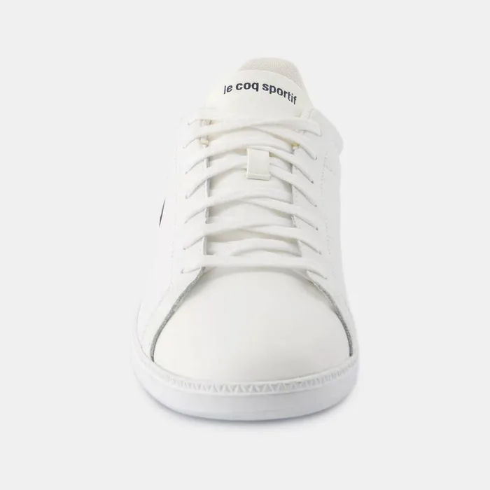 Men Le Coq Sportif Trainers And Sneakers Shoes COURTSET2 Optical Whitedress Blue