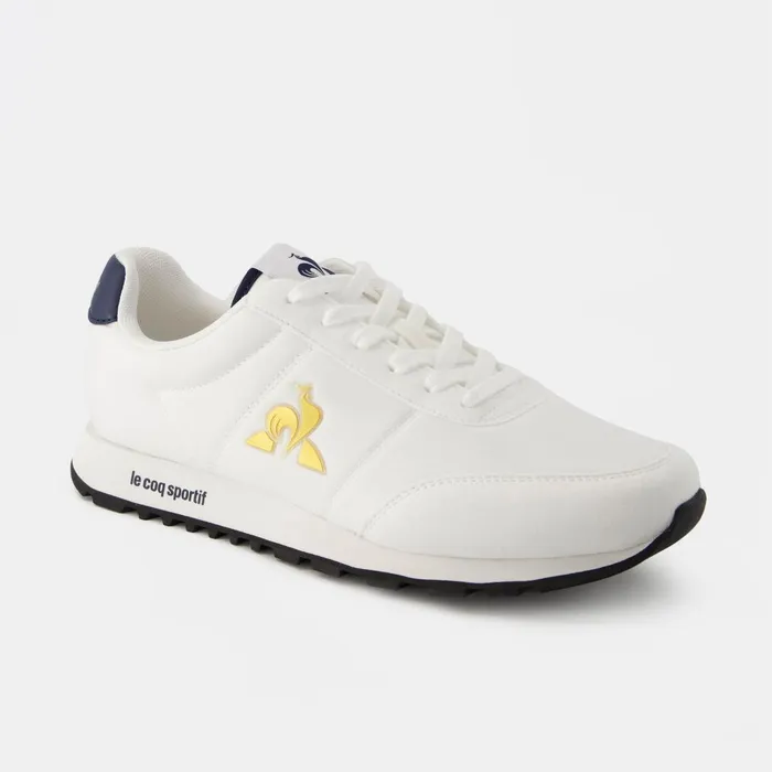 Men Le Coq Sportif Trainers And Sneakers Shoes RACERONE2 Optical Whitegold