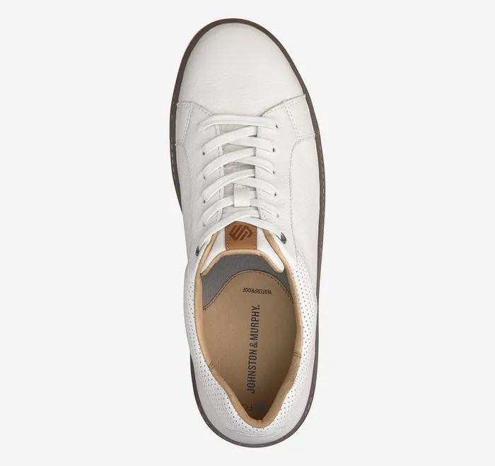 Men Mcguffey Lug LaceToToe White Waterproof Full Grain JohnstonandMurphy LaceUps Men Mcguffey Lug LaceToToe White Waterproof Full Grain JohnstonandMurphy LaceUps