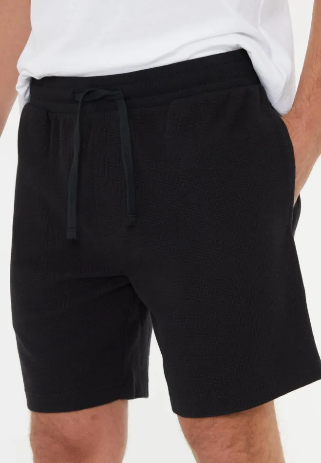 Men Multi Waffle Textured Lounge Shorts 3 Pack Threadbare Loungewear Sets Men Multi Waffle Textured Lounge Shorts 3 Pack Threadbare Loungewear Sets