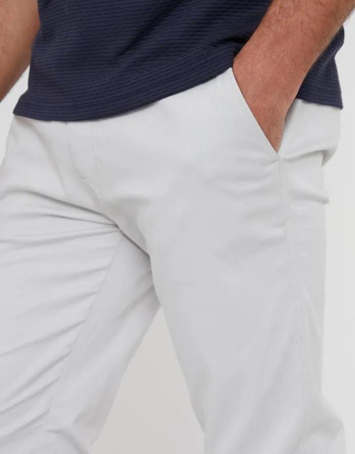Men Off White Slim Fit Chino Trousers Threadbare Chinos Men Off White Slim Fit Chino Trousers Threadbare Chinos