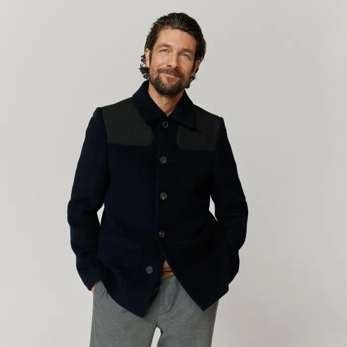 Men Oliver Sweeney Coats and Jackets Fontelo Navy