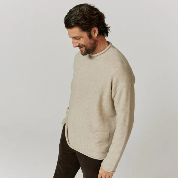 Men Oliver Sweeney Knitwear Hyde Biscotto Men Oliver Sweeney Knitwear Hyde Biscotto