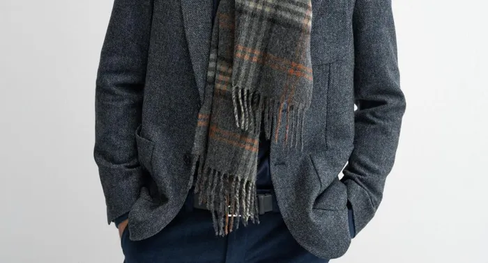 Men Oliver Sweeney Scarves Gloves and Hats Radnor Charcoal