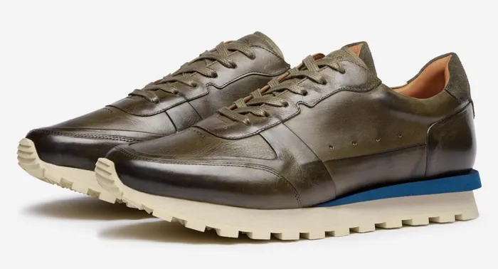 Men Oliver Sweeney Trainers Gaia Khaki Men Oliver Sweeney Trainers Gaia Khaki