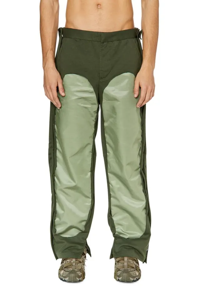 Men PCrossy Green Diesel Trousers And Shorts Men PCrossy Green Diesel Trousers And Shorts