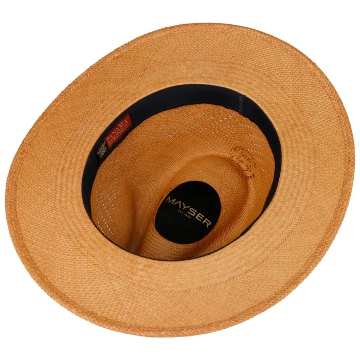 Men Panama Hats Mayser Piero Panama Hat Camel Men Panama Hats Mayser Piero Panama Hat Camel