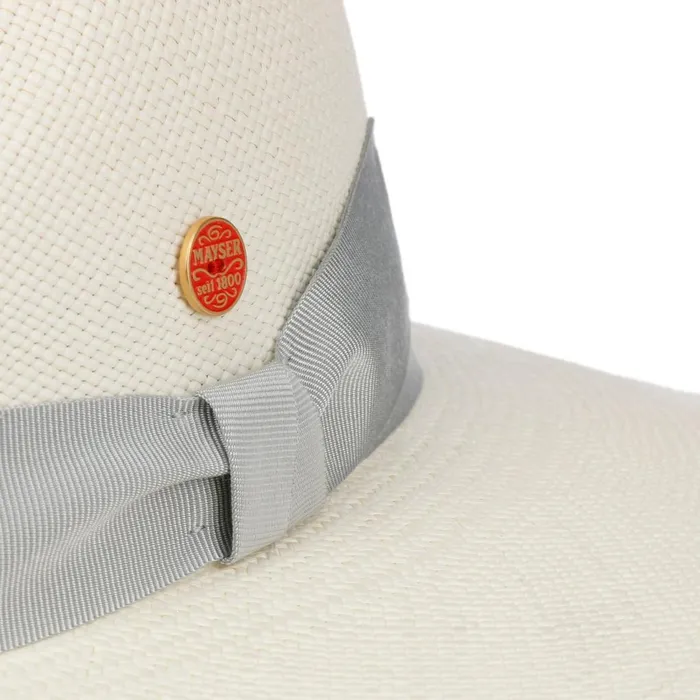Men Panama Hats Mayser Tarbes Brisa Traveler Panama Hat Natural Gray Men Panama Hats Mayser Tarbes Brisa Traveler Panama Hat Natural Gray