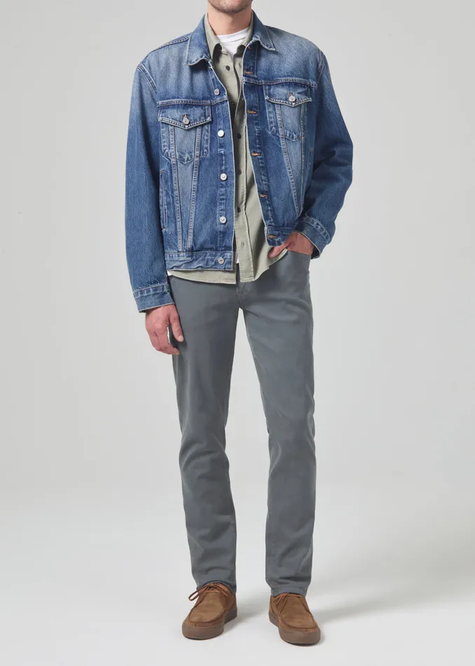 Men Pants Citizens Of Humanity Gage Slim Straight Soft Weft In Arroyo