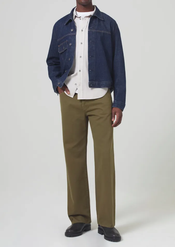 Men Pants Citizens Of Humanity Hayden Baggy In Army Green