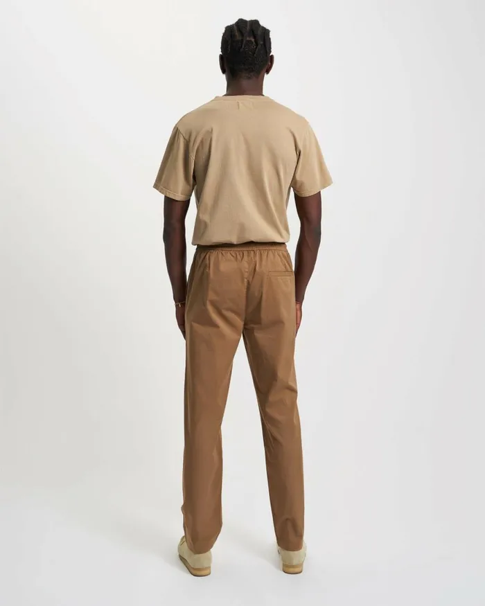 Men Pants Colorful Standard Organic Twill Pants Deep Black
