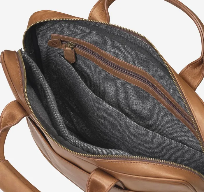 Men Rhodes Briefcase Tan Full Grain JohnstonandMurphy Backpacks and Briefcases Men Rhodes Briefcase Tan Full Grain JohnstonandMurphy Backpacks and Briefcases