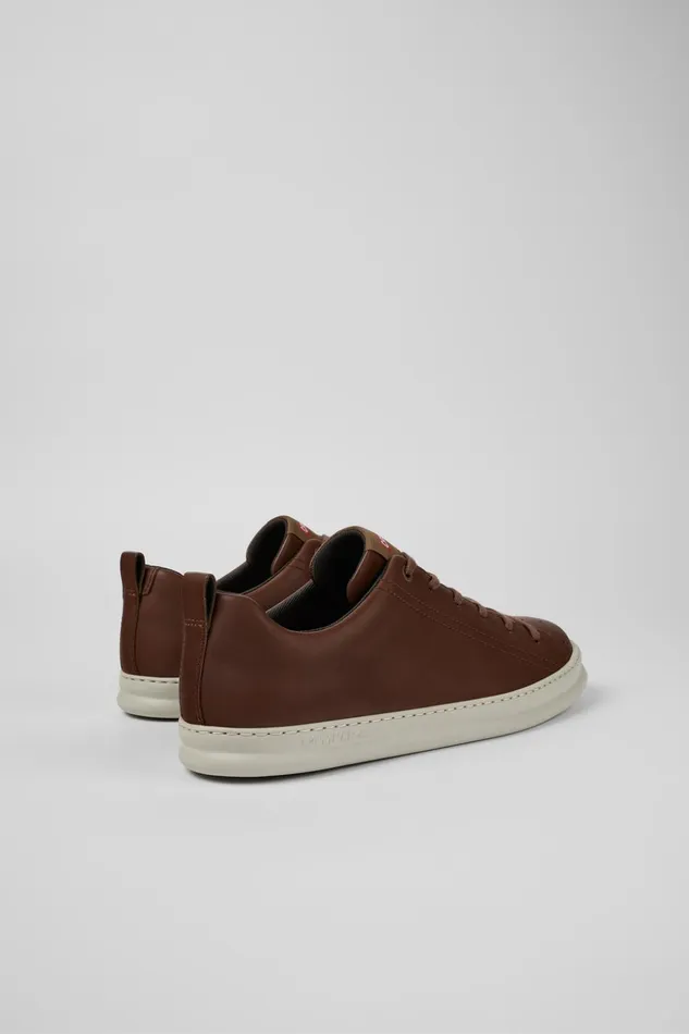 Men Runner Brown Leather Sneakers Camper Sneakers Men Runner Brown Leather Sneakers Camper Sneakers