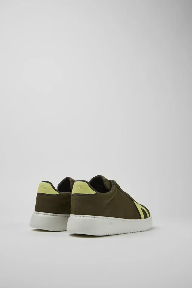 Men Runner K21 Green And Yellow Sneakers Camper Sneakers Men Runner K21 Green And Yellow Sneakers Camper Sneakers