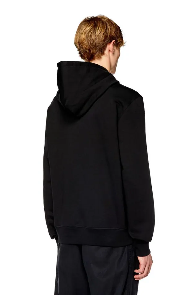 Men SGinnHoodL4 Black Diesel Sweaters Men SGinnHoodL4 Black Diesel Sweaters