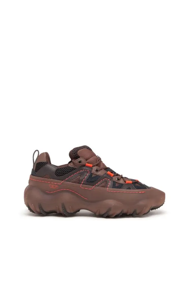 Men SPrototype P1 Brown Diesel Sneakers