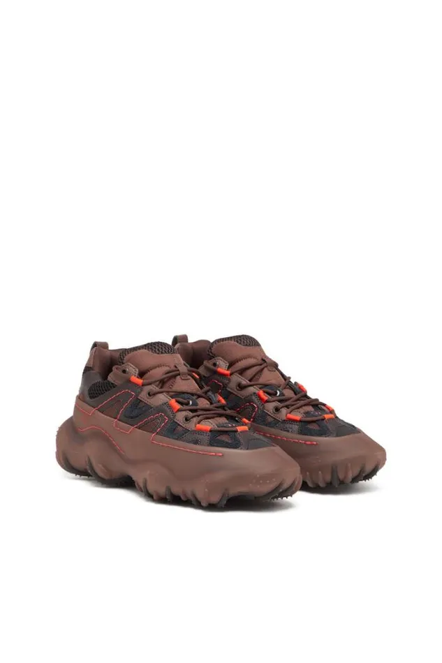 Men SPrototype P1 Brown Diesel Sneakers Men SPrototype P1 Brown Diesel Sneakers