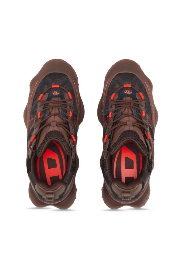 Men SPrototype P1 Brown Diesel Sneakers Men SPrototype P1 Brown Diesel Sneakers