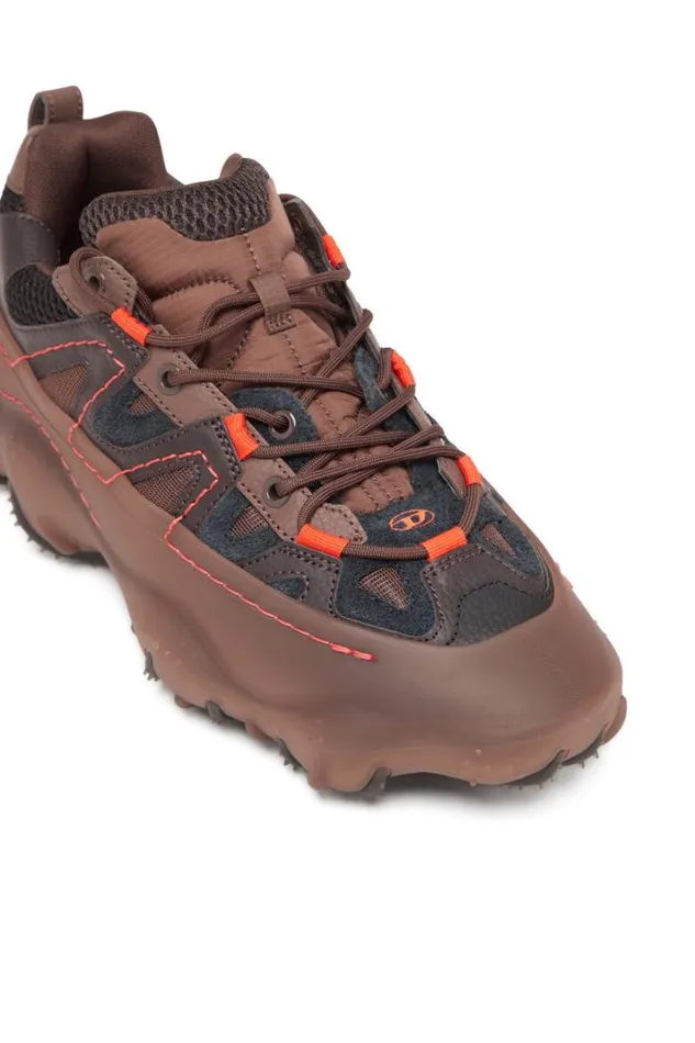 Men SPrototype P1 Brown Diesel Sneakers Men SPrototype P1 Brown Diesel Sneakers