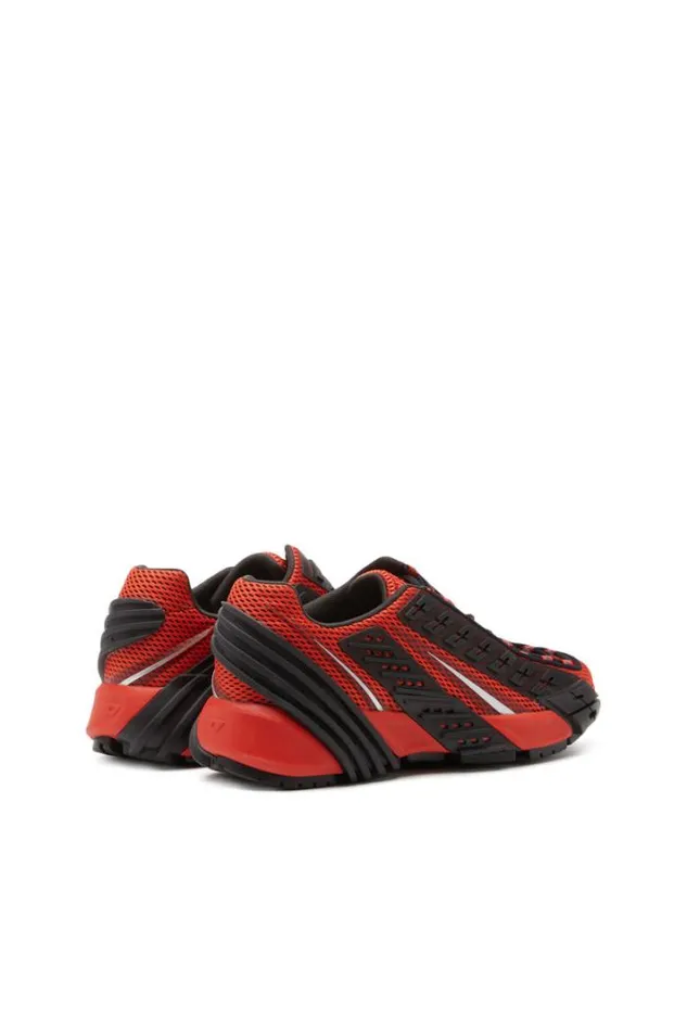 Men SPrototype V2 Blackred Diesel Sneakers Men SPrototype V2 Blackred Diesel Sneakers